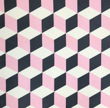 Play with Pieces - Pink Leaf/Geo Playmat - Mighty Baby PH