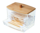 UrbanFinds Storage Organizer Wth Bamboo Lid (TL2195W)