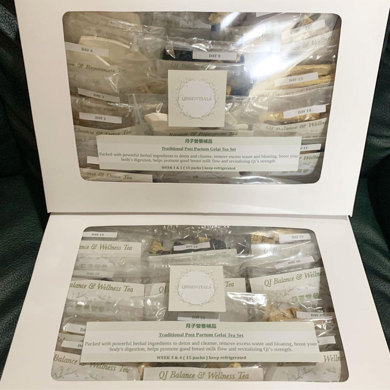 Traditional Postpartum Gelai Tea Set (Pre-Order: 3-5 workings days lead time)