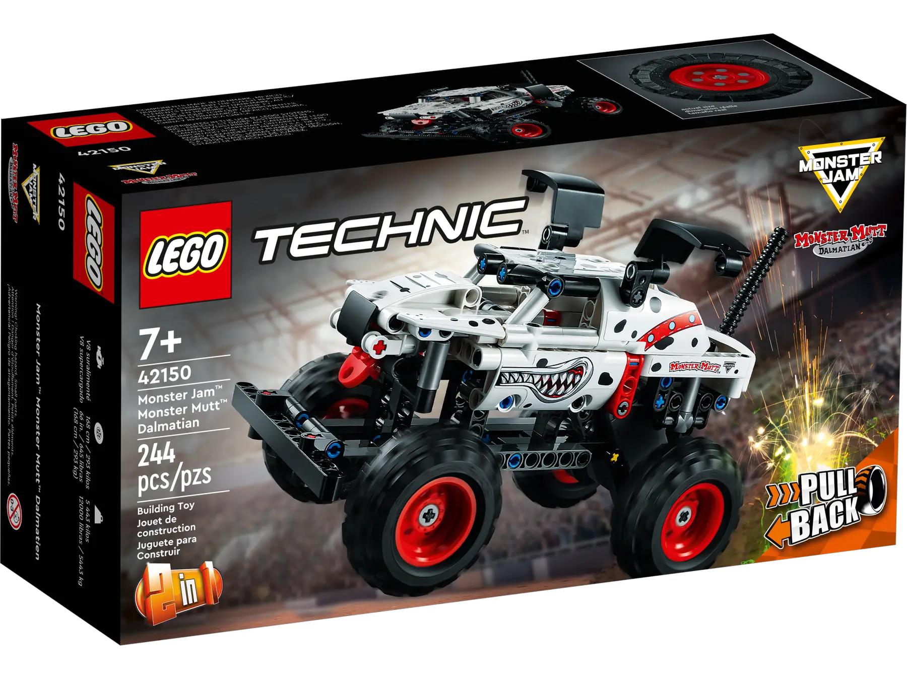 Lego Technic Monster Jamo Monster Mutt Dalmatian
