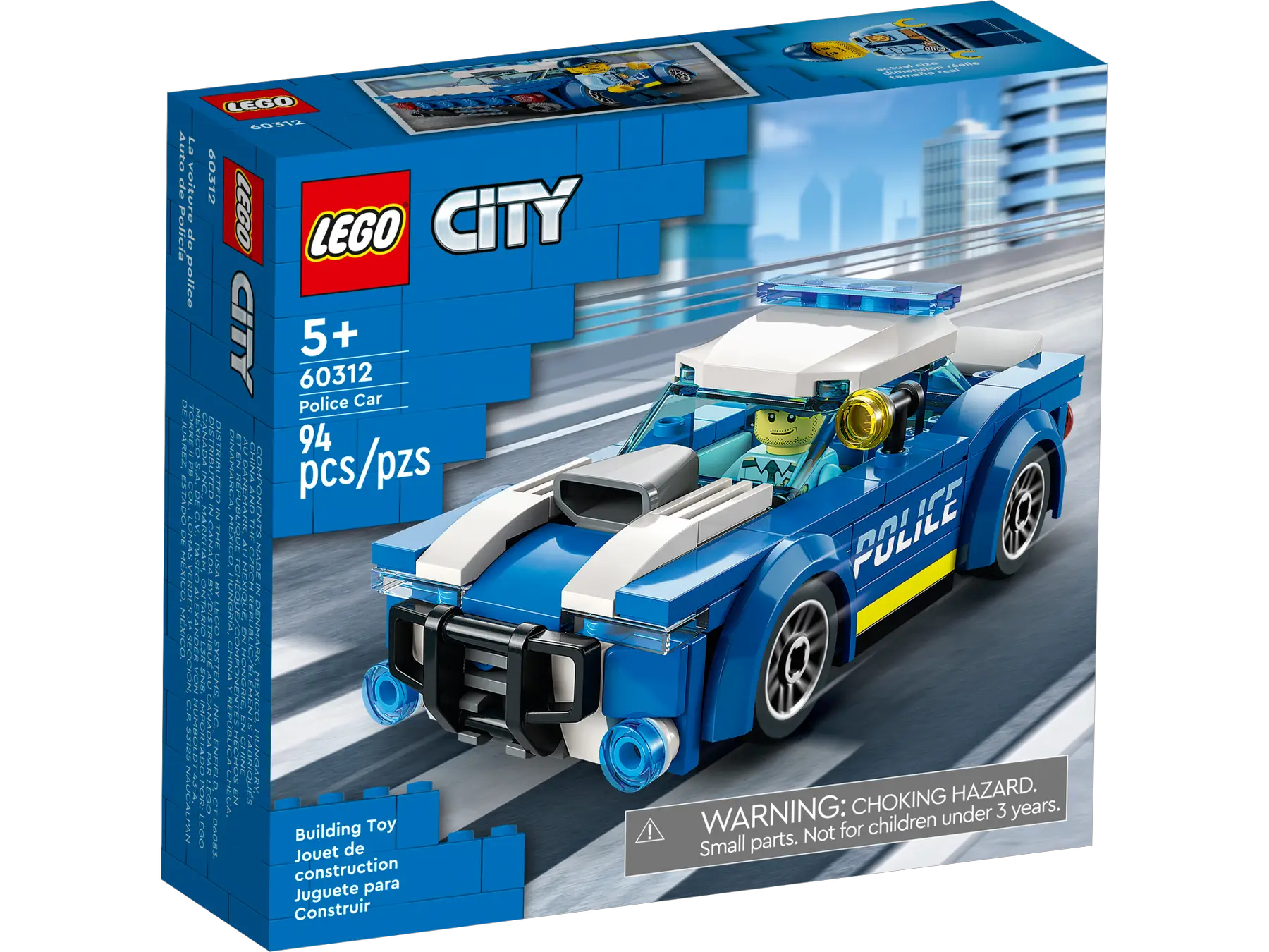 Lego City Police Car