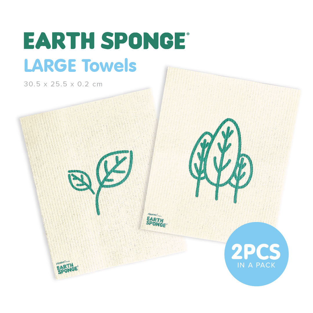 Zippies Earth Sponge Reusable Cloth Towel