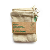 Zippies Cotton Mesh Bags (Set of 5)