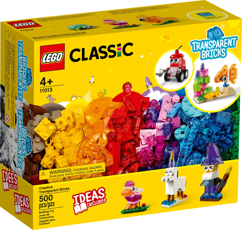Lego Classic Creative Transparent Bricks