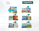Infantway Huggabooks Travel Cloth Book with Teether