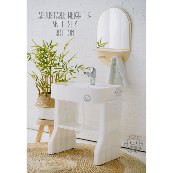 PerfectSize 3-in-1 Convertible Sink, Step Stool and