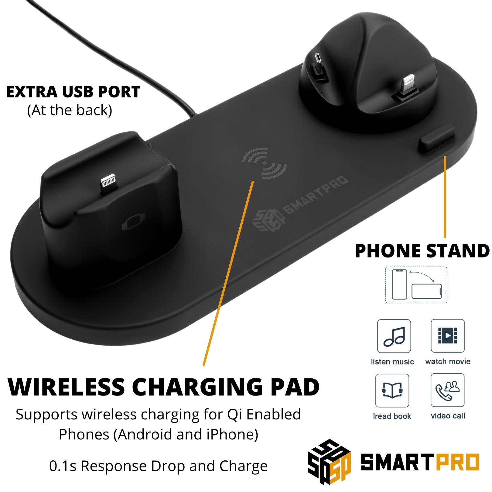 SmartPro ChargePro Multi-Device Wireless Charger