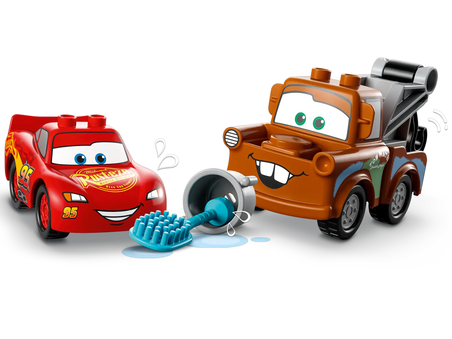 Lego Duplo Lightning McQueen & Mater's Car Wash
