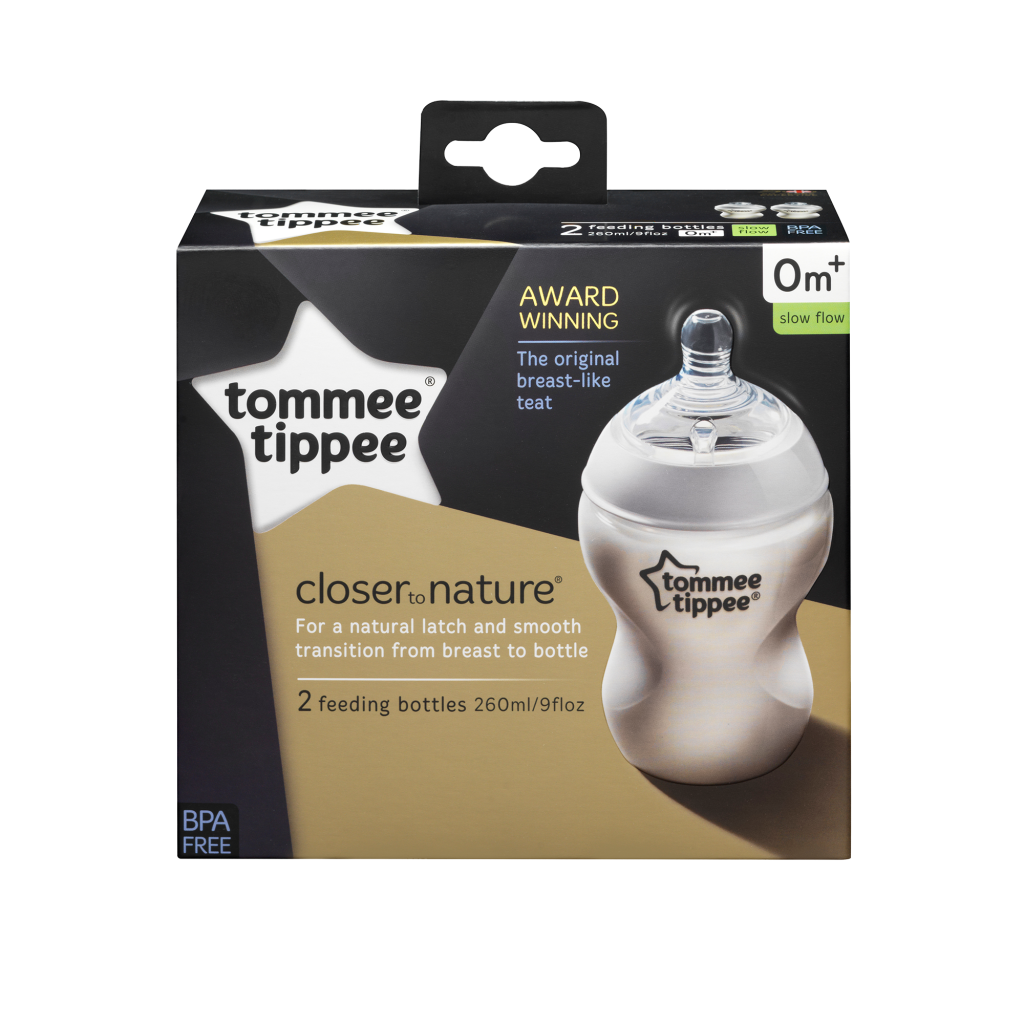 Tommee Tippee CTN PP Bottles 9oz/260ml (Pack of 2)