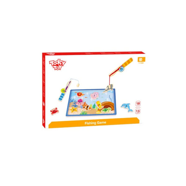 Tooky Toy Wooden Fishing Game
