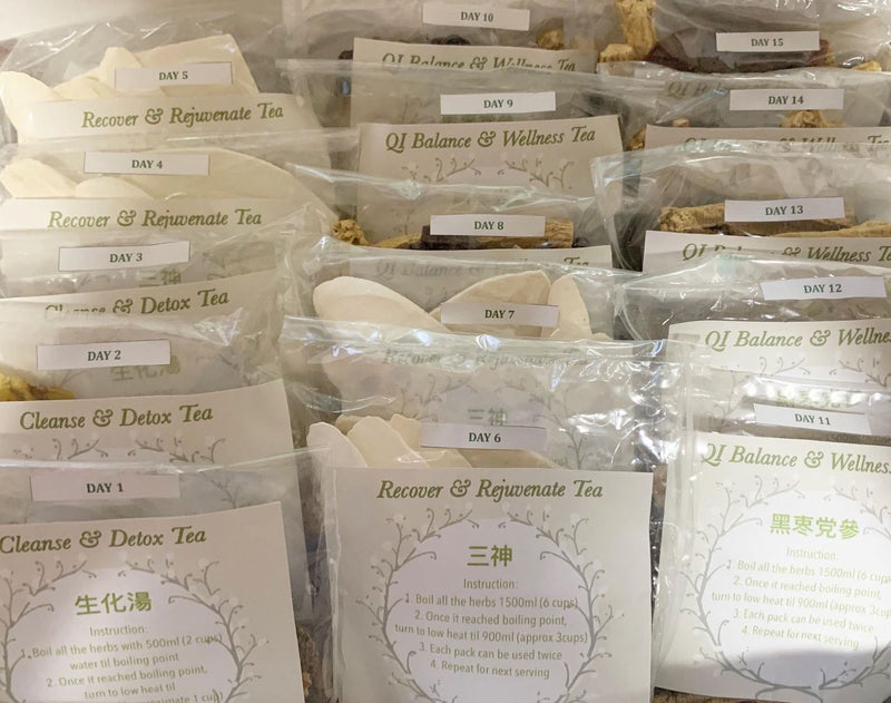 Traditional Postpartum Gelai Tea Set (Pre-Order: 3-5 workings days lead time)