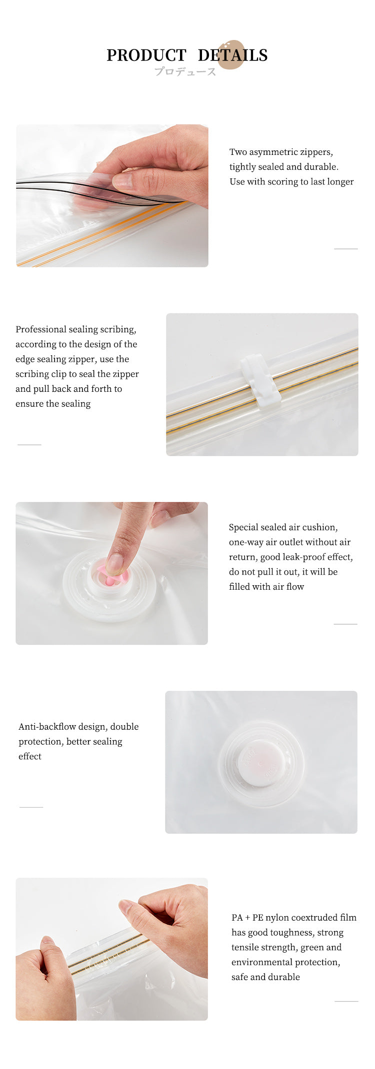 Nifty Vacuum Seal Bags