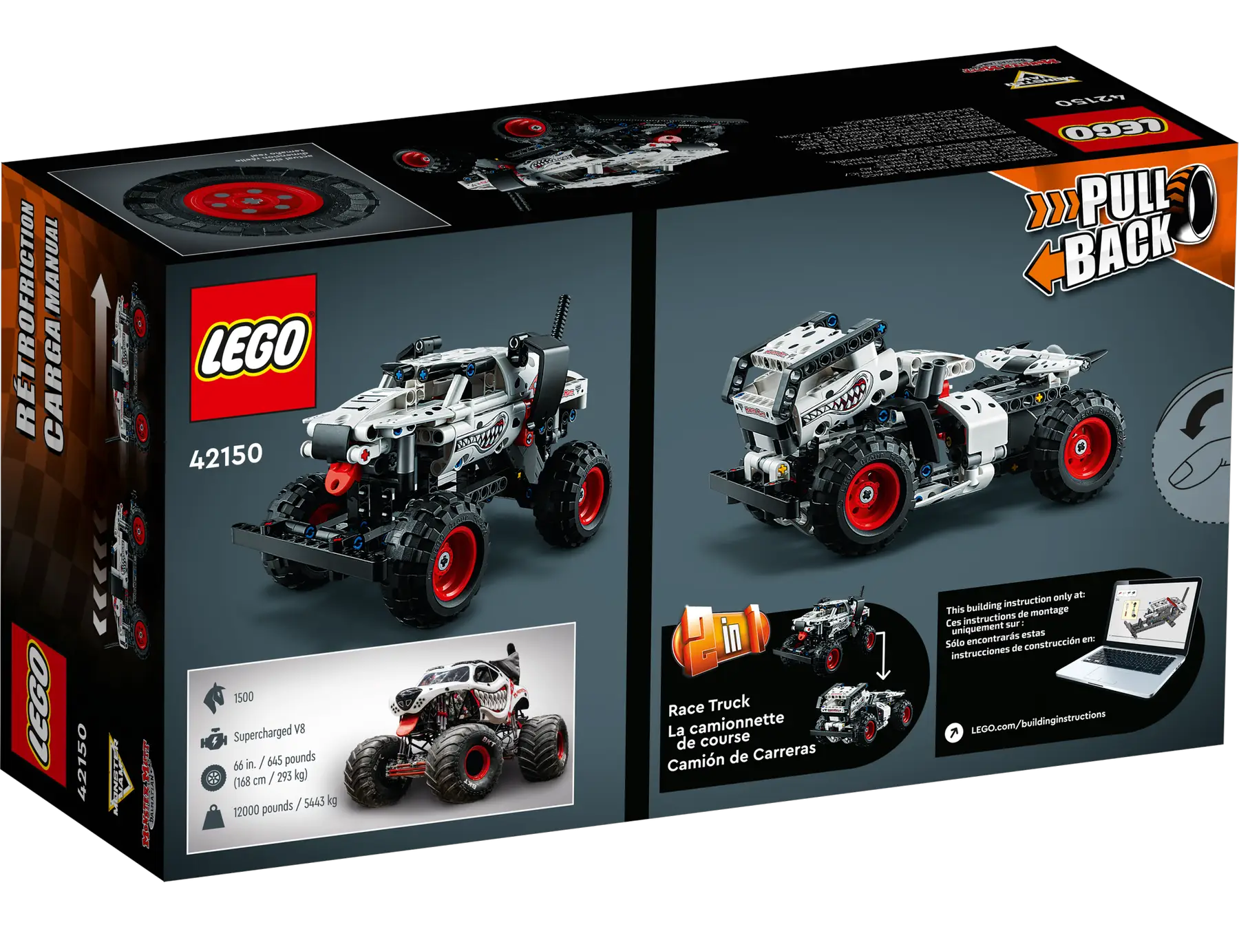 Lego Technic Monster Jamo Monster Mutt Dalmatian