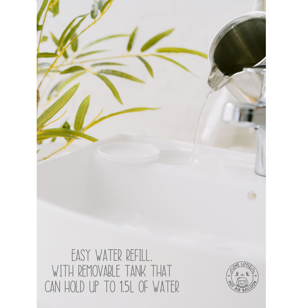 The Little Hot Air Balloon Wash and Brush Table