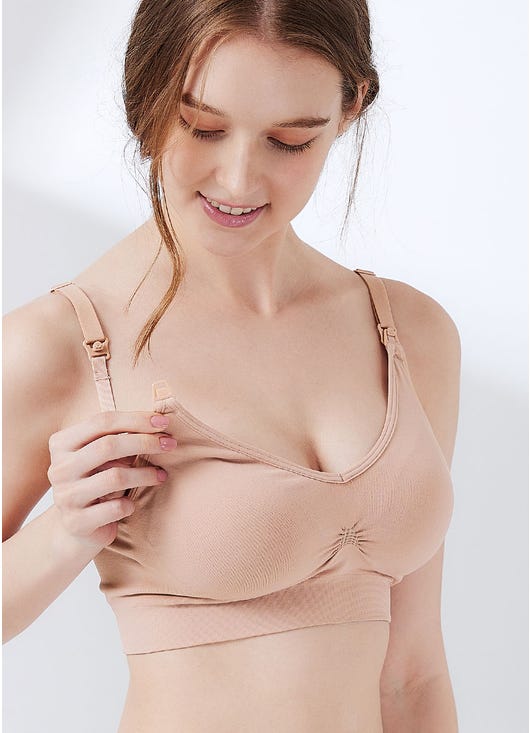Mamaway Antibacterial Seamless Maternity & Nursing Bra