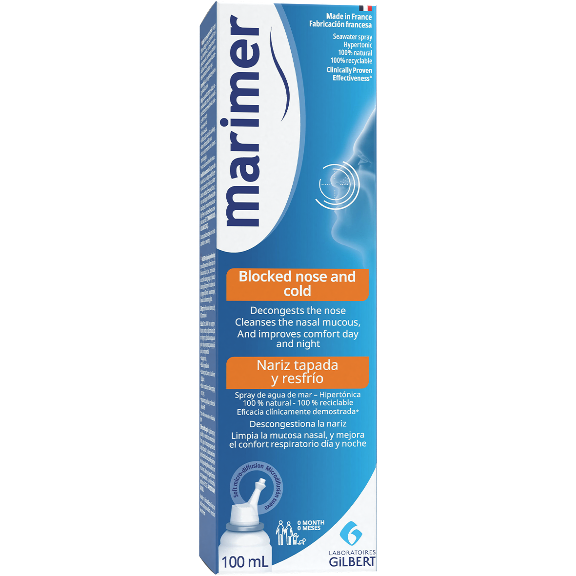 Marimer Adult Blocked Nose 100ml (Hypertonic)