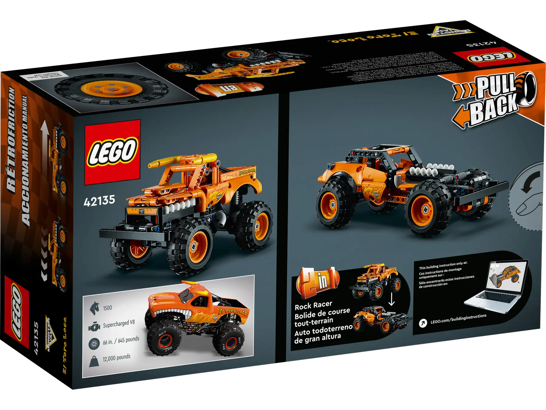 Lego Technic Monster Jam El Toro Loco