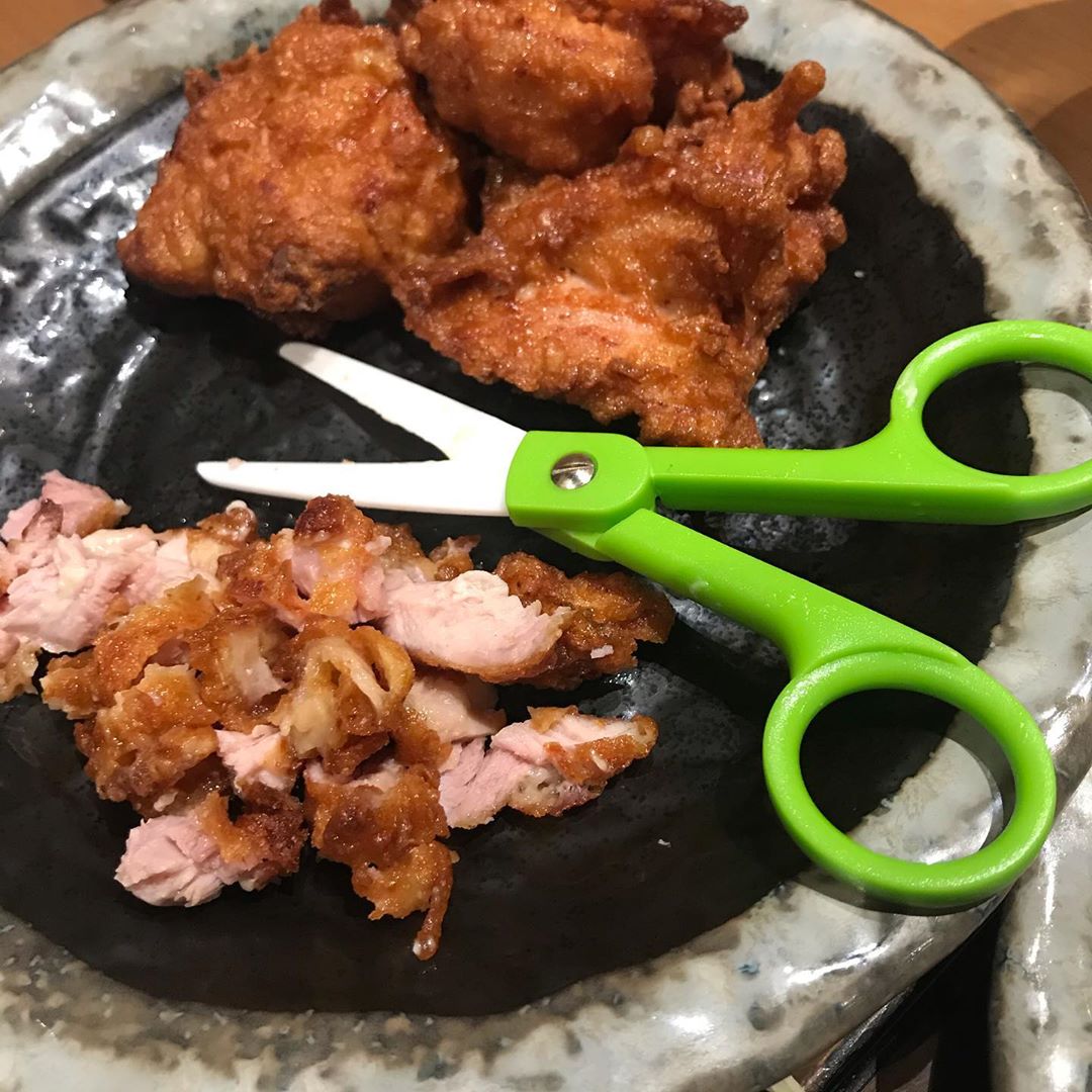 Totsafe Ceramic Food Scissors - Lime