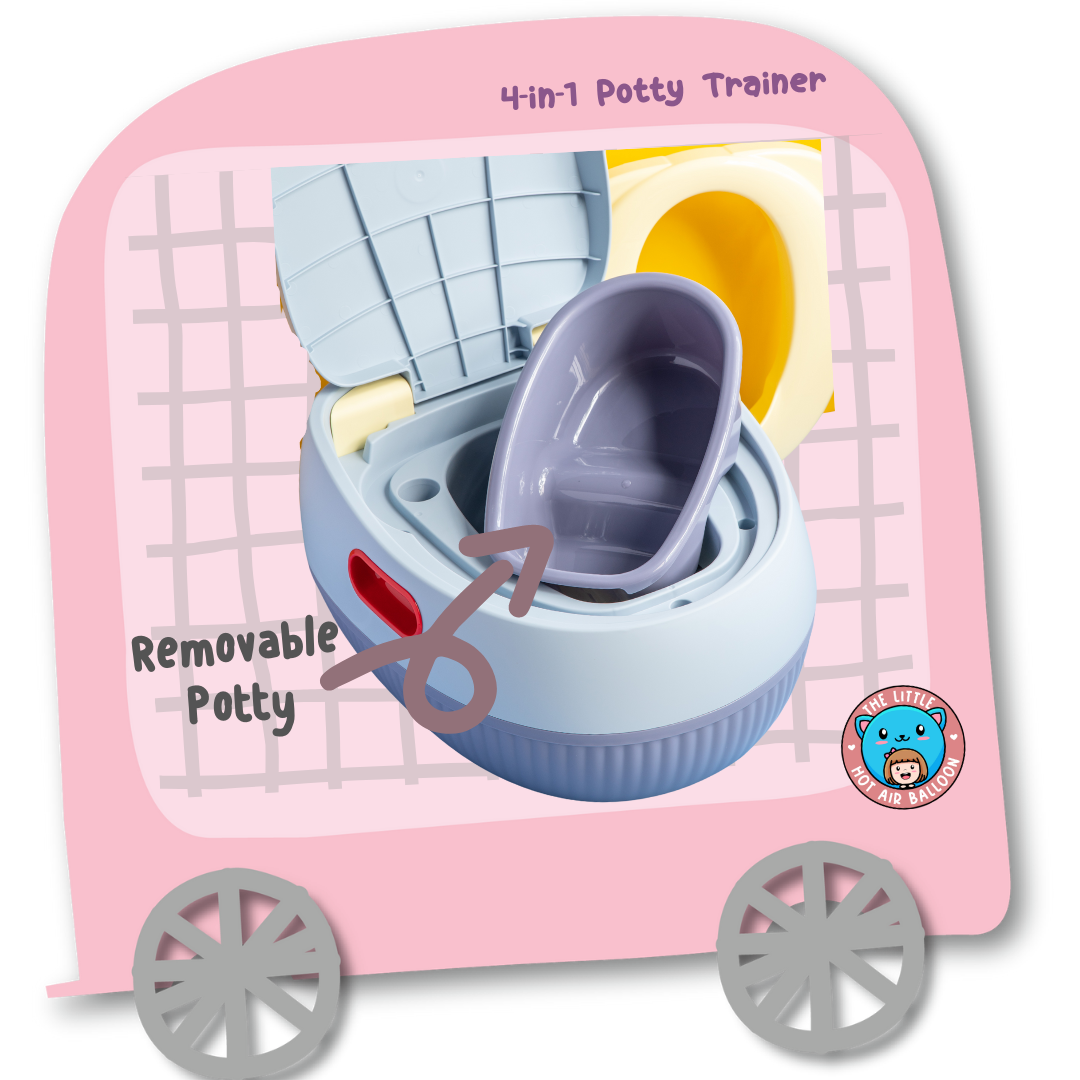 The Little Hot Air Balloon 4-in-1 Potty Trainer