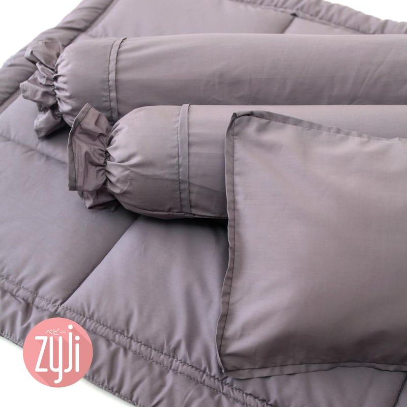 Zyji 7 PC Luxury Bedding Set for Wooden Cribs (28" x 52")