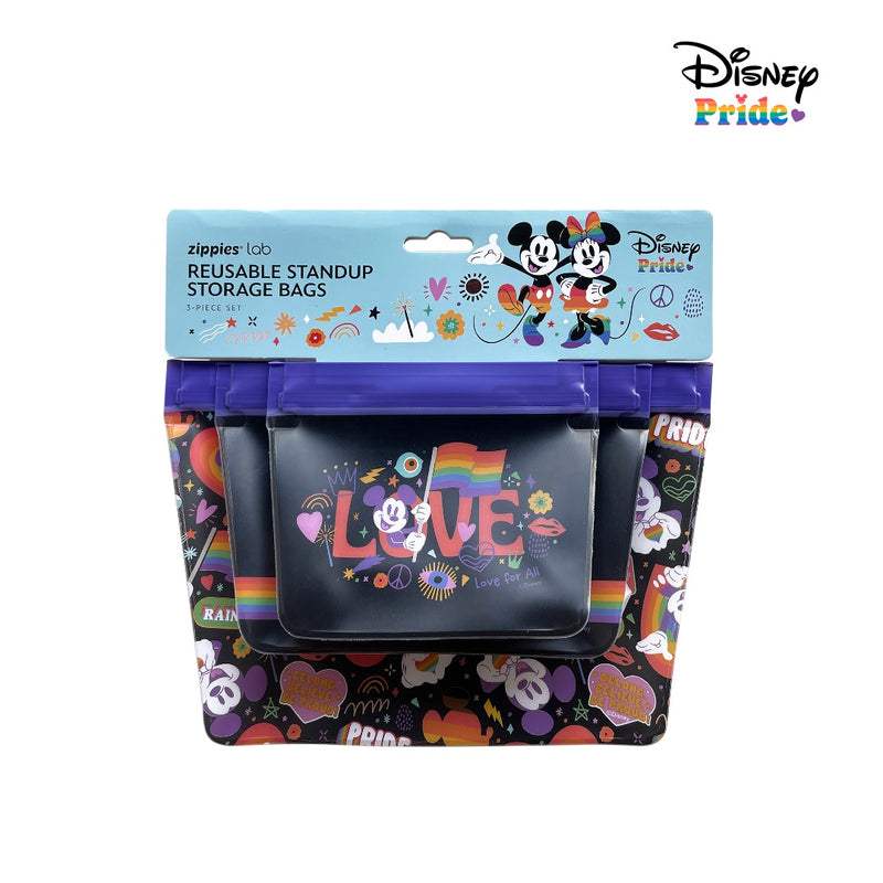 Zippies Lab Disney Standup Storage Bag 3-pc Set