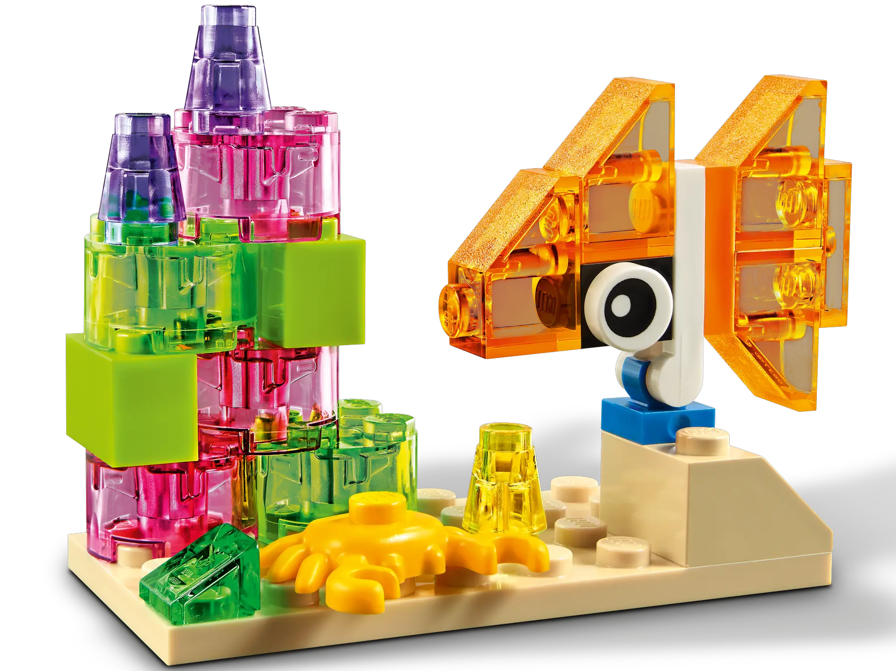 Lego Classic Creative Transparent Bricks