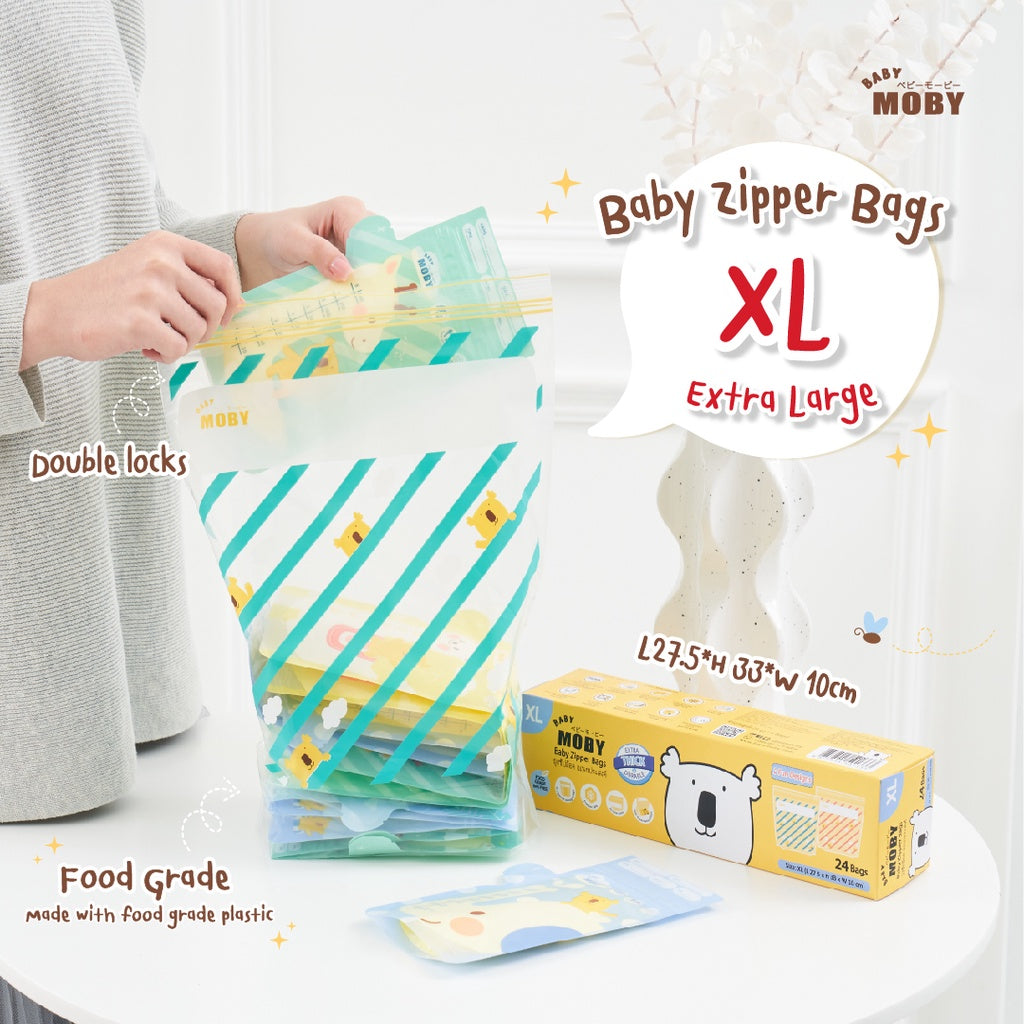 Baby Moby Zipper Bag