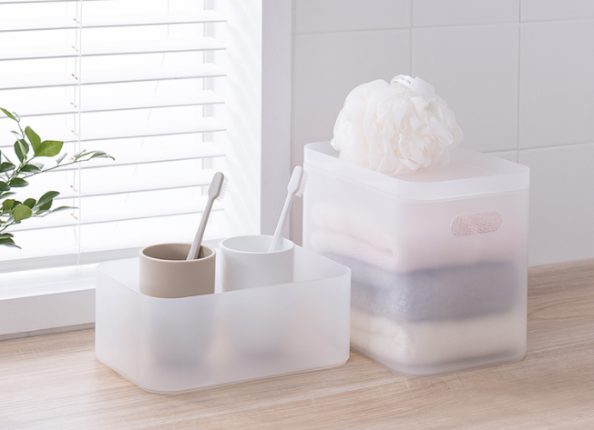 UrbanFinds Muji Style Matte Frosted Storage Box