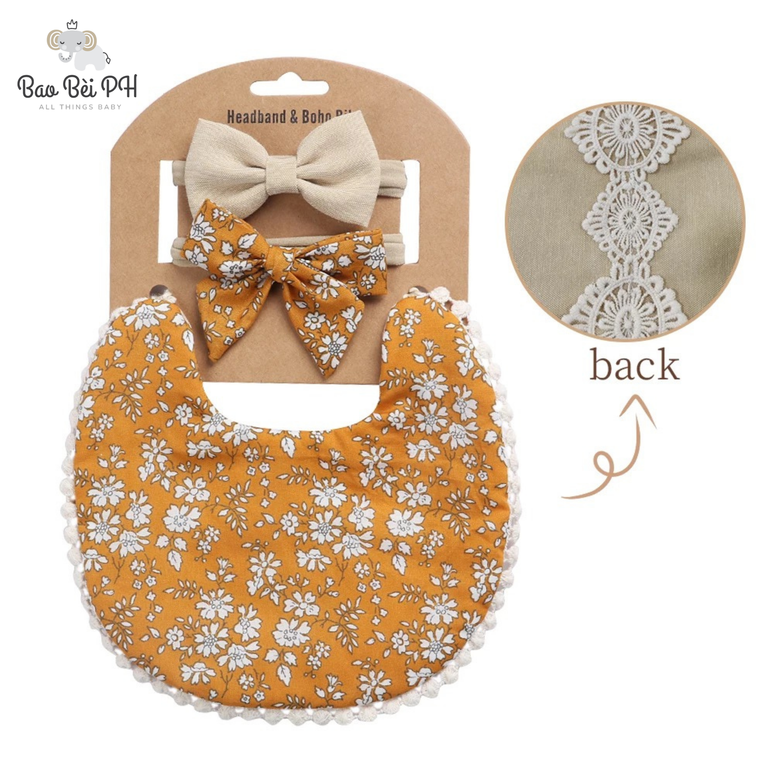 Bao Bei Lia Boho Bib Set