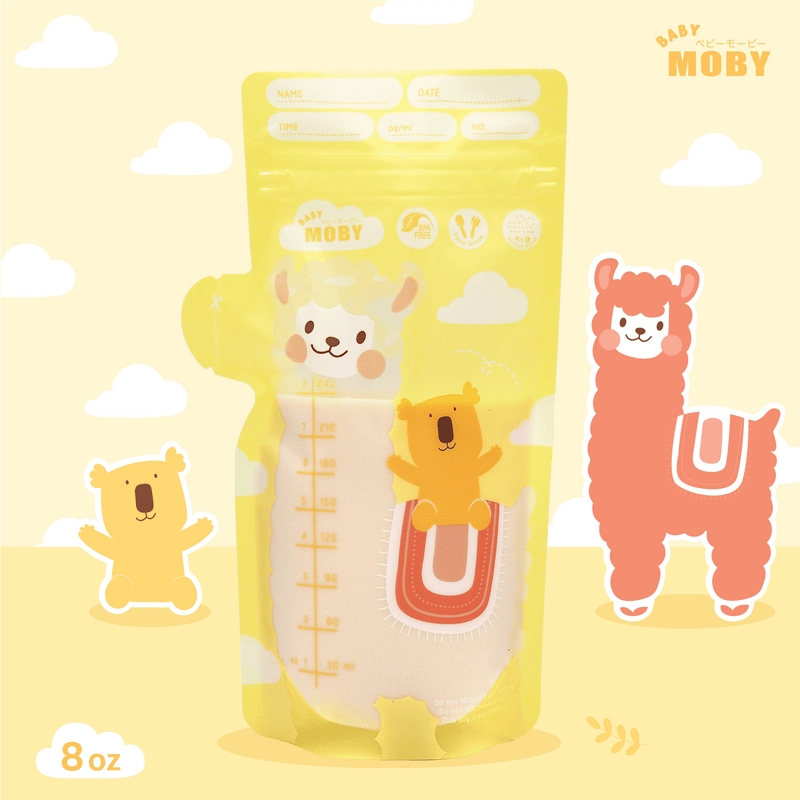 Baby Moby Breastmilk Storage Bags 8oz