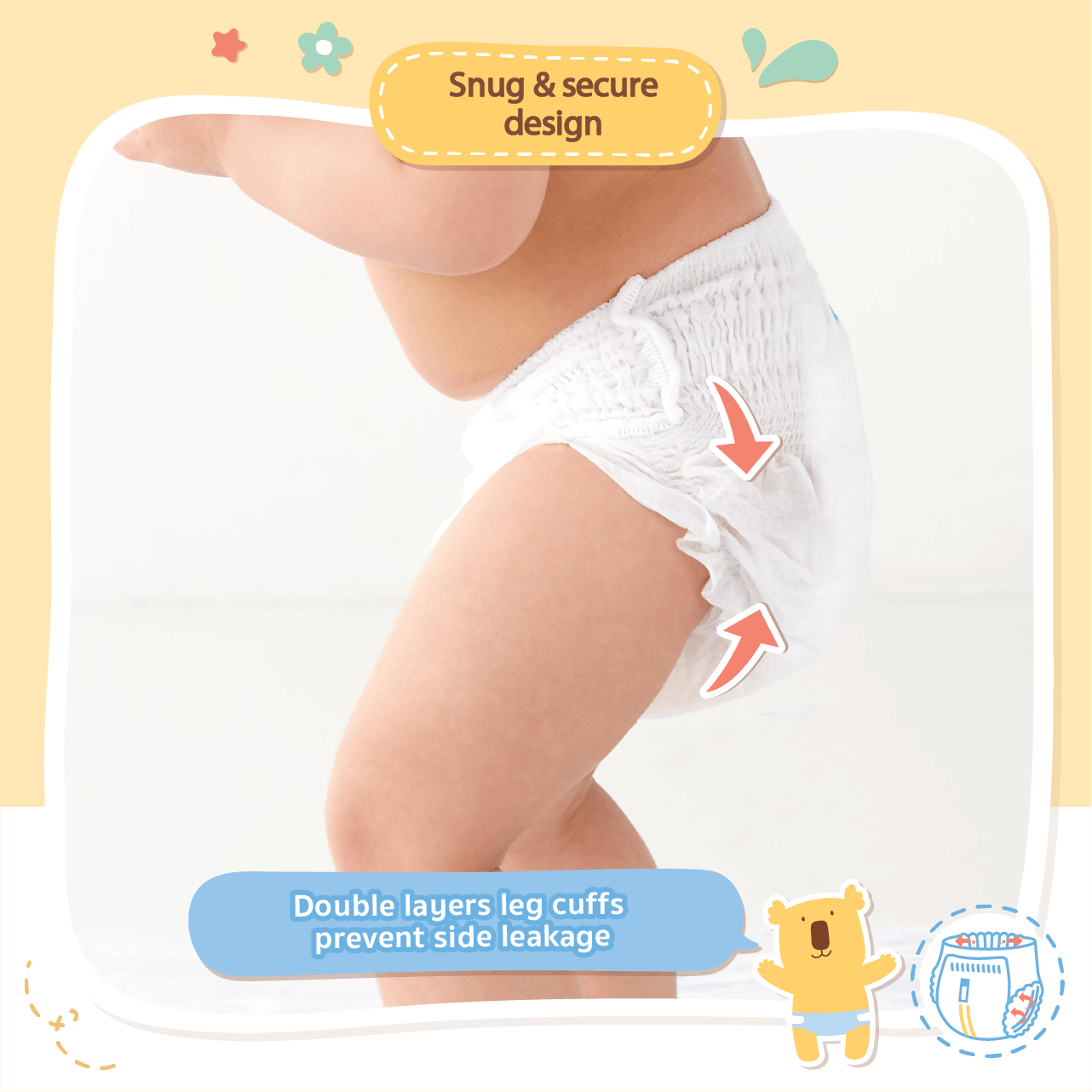 Baby Moby Chlorine Free Tape Diapers