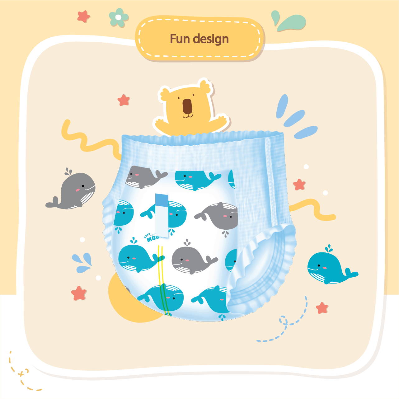 Baby Moby Chlorine Free Diaper Pants