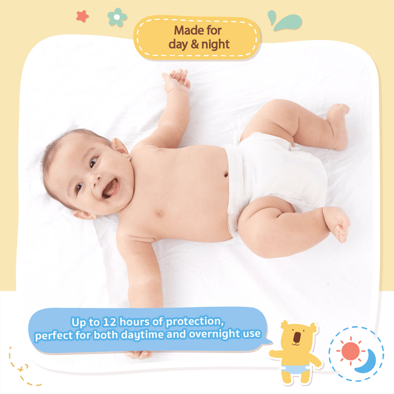 Baby Moby Chlorine Free Tape Diapers