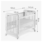 Cuddlebug Bailey 2in1 Crib