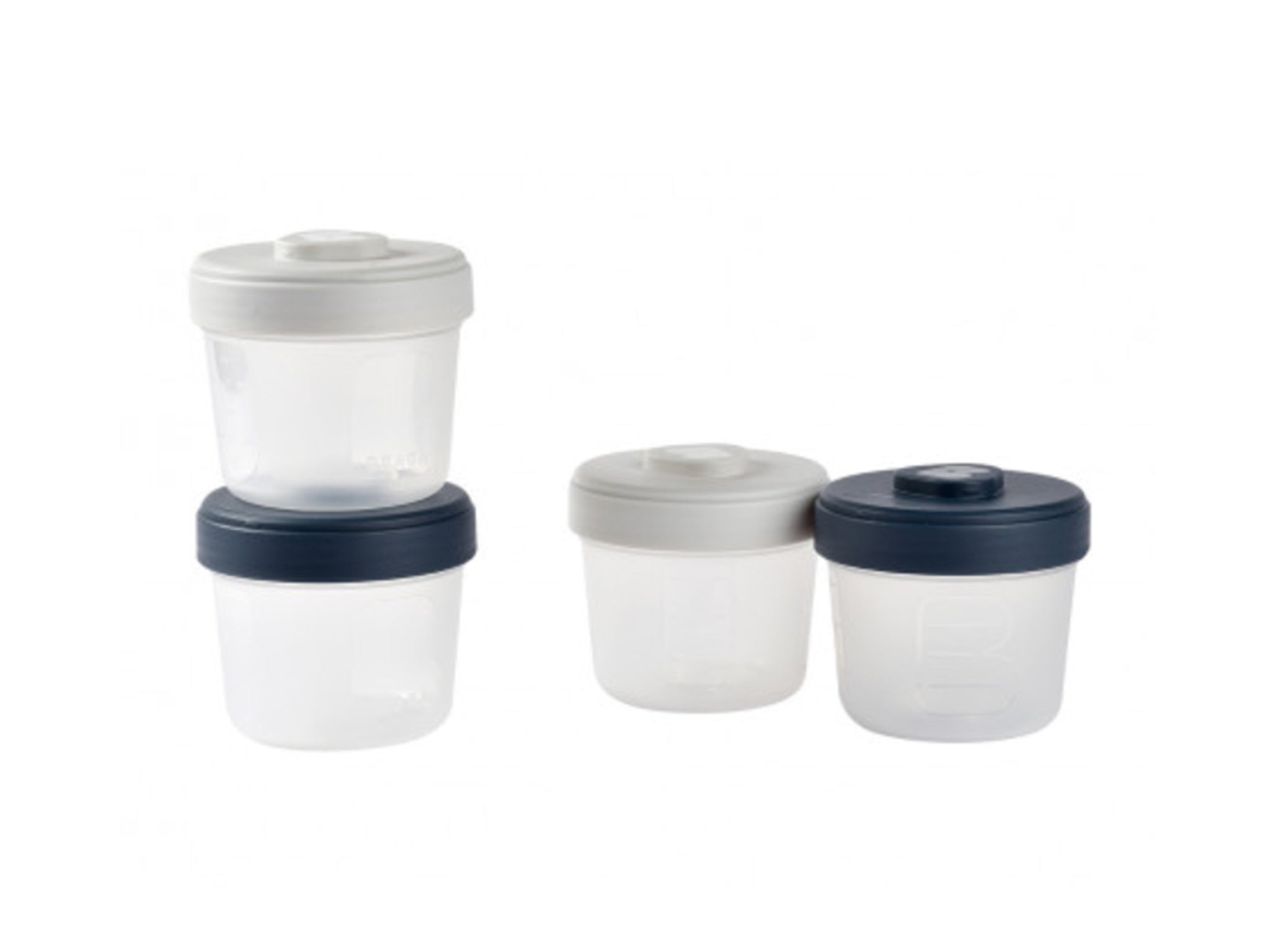 Beaba Starter Food Storage Sets - 4 Clip Portions