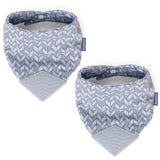 Booginhead Bandana Teether Bib 2-Pack
