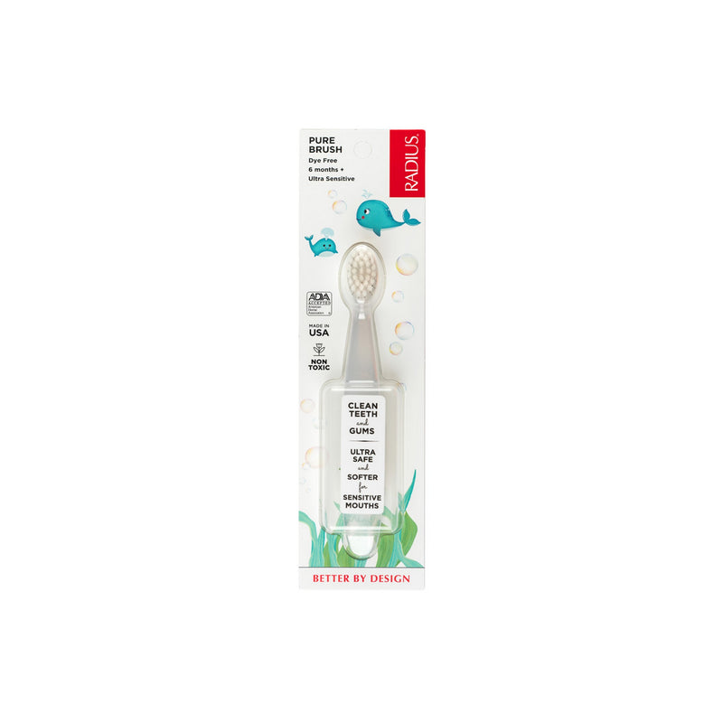 Radius Pure Brush – Ultra Soft Toothbrush for Babies 6 months+