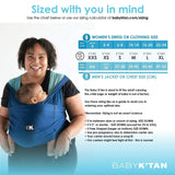 Baby K'Tan Active Oasis - Blue & Turqouise