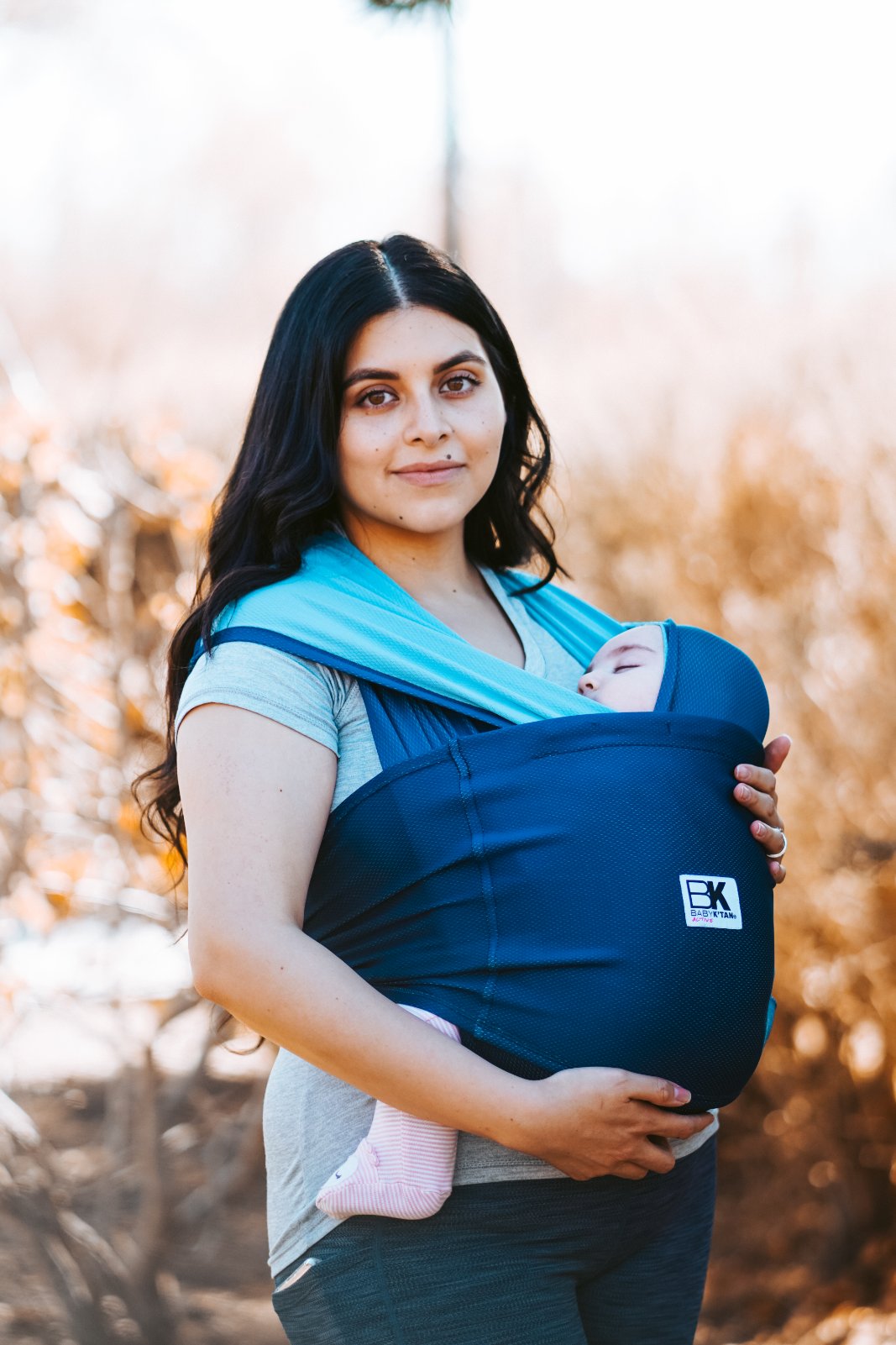 Baby K'Tan Active Oasis - Blue & Turqouise