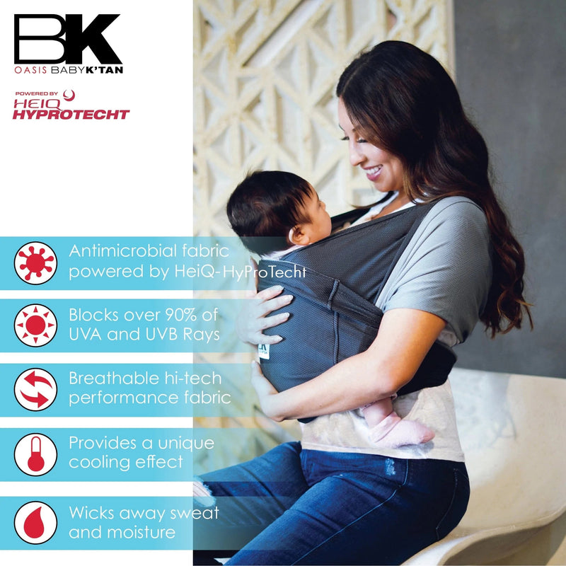 Baby K'Tan Active Oasis - Heather Black