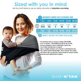 Baby K'Tan Active Oasis - Heather Black