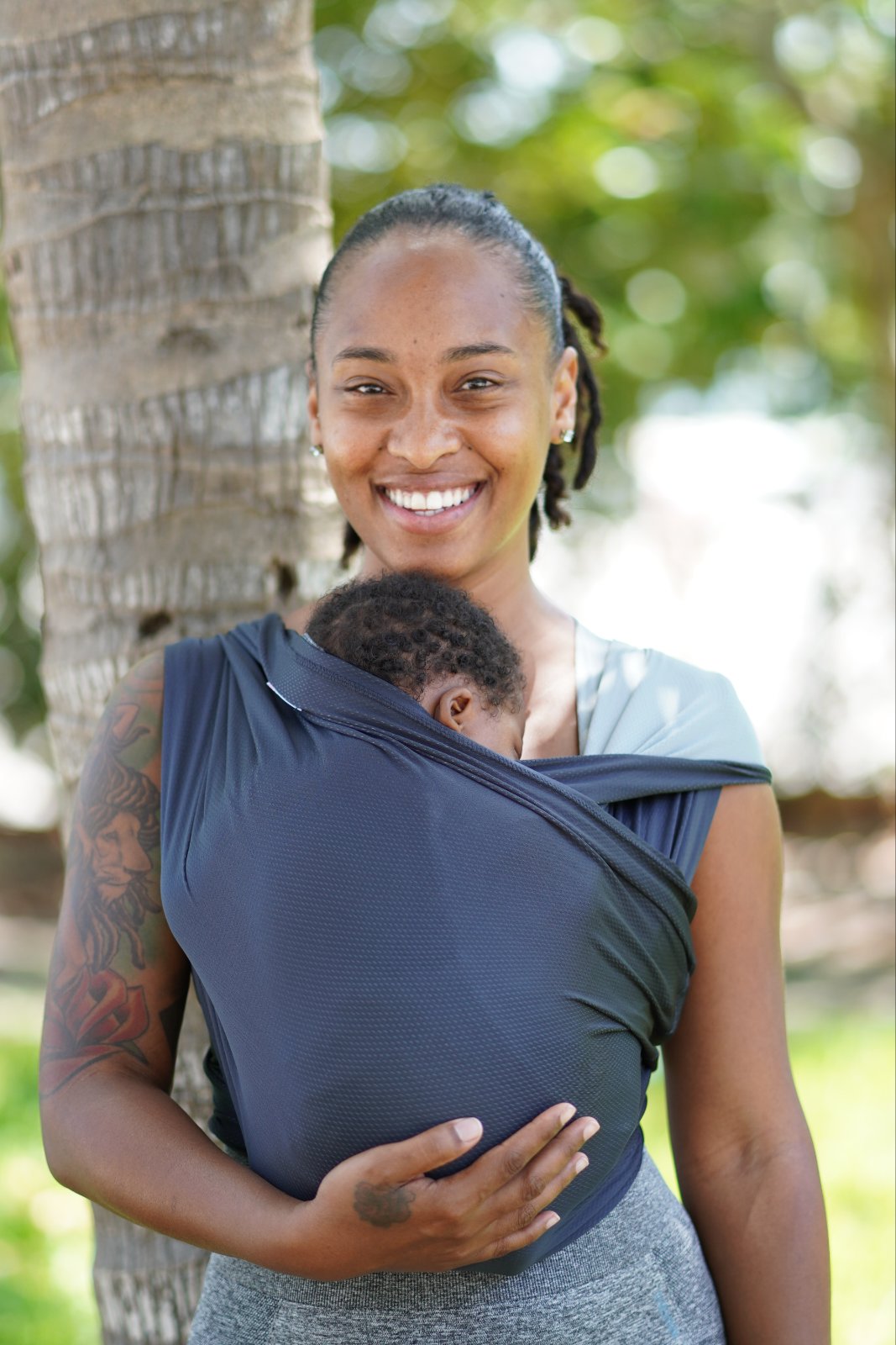 Baby K'Tan Active Oasis - Heather Black
