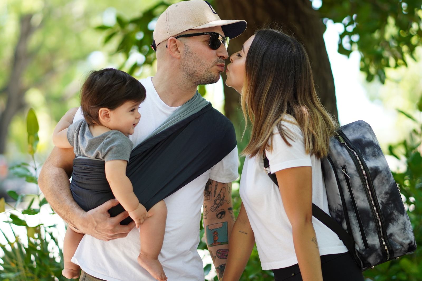 Baby K'Tan Active Oasis - Heather Black