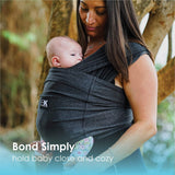 Baby K'Tan Active Yoga - Heather Black