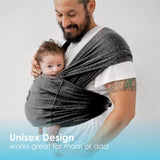 Baby K'Tan Active Yoga - Heather Black
