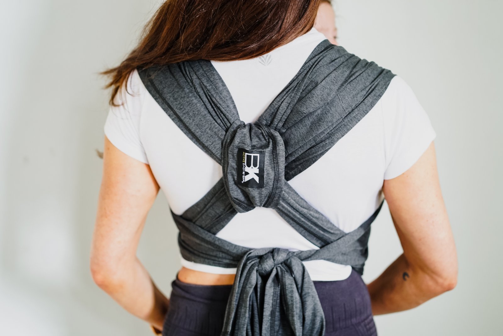 Baby K'Tan Active Yoga - Heather Black