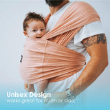 Baby K'Tan Active Yoga - Heather Coral