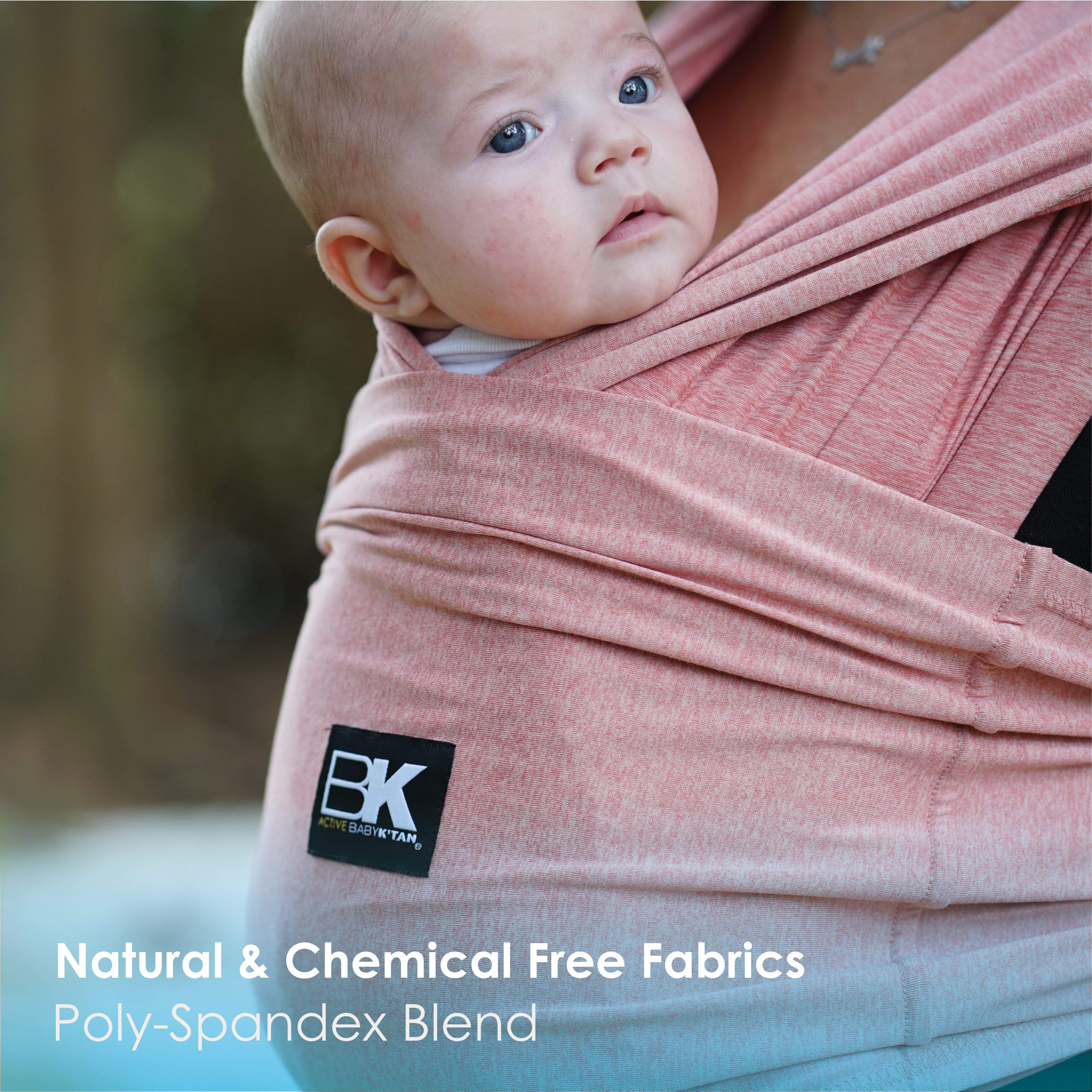 Baby K'Tan Active Yoga - Heather Coral