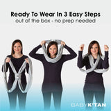 Baby K'Tan Active Yoga - Heather Coral