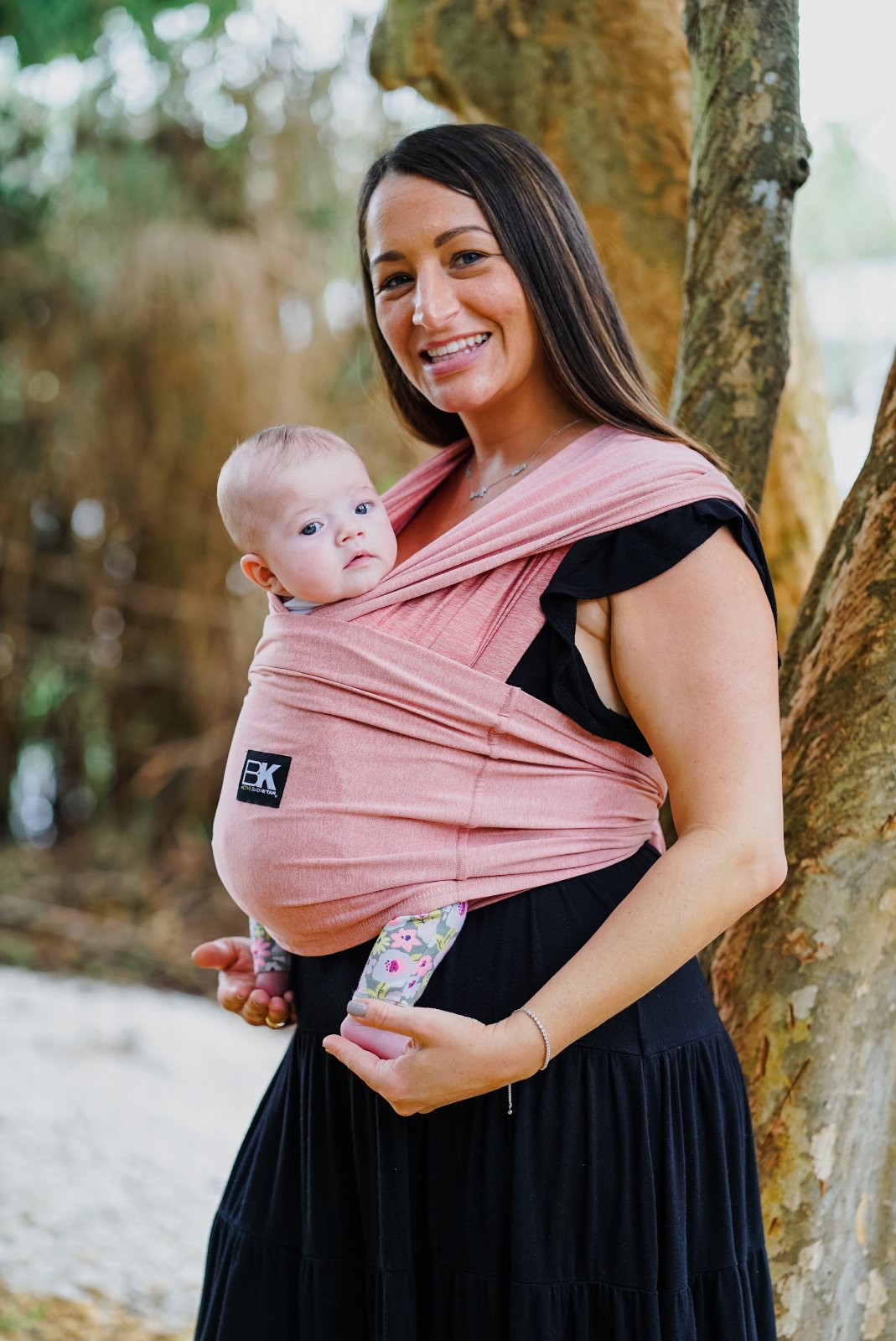 Baby K'Tan Active Yoga - Heather Coral